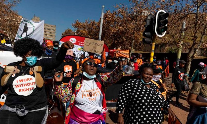 Sex workers in South Africa push for decriminalization of prostitution
