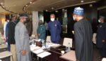 PRESIDENT BUHARI RECEIVES BRIEFING FOR THE EXPO 2020 IN DUBAI, UAE. DEC 2ND 2021